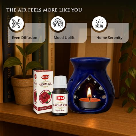 Mystic Rose Aroma Diffuser Gift Set | HEM Fragrances