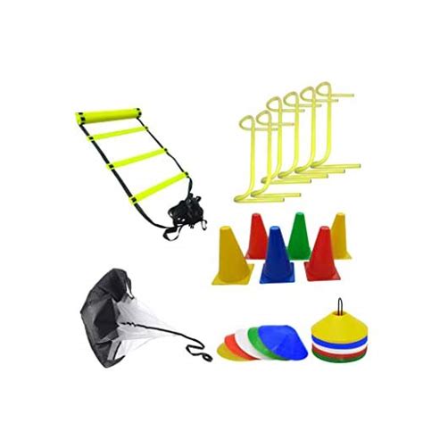 Buy Midoff HURDLES AGILITY LADDERS SPEED PARACHUTE CONE MARKER SOCCER ...