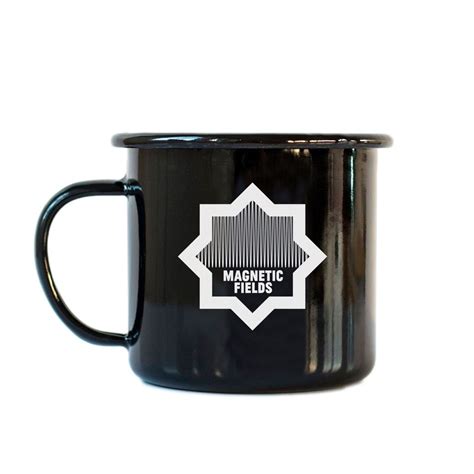 Enamelware Crown Mug (Black) – Magnetic Fields Festival Merch Market