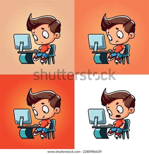 Image result for Stock Clip Child Using Desktop Computer