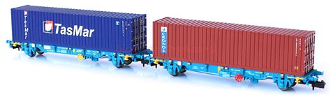 Mftrain - Set 2 Pl. Portacontenedores MCI, Azules, Renfe, Epoca V ...