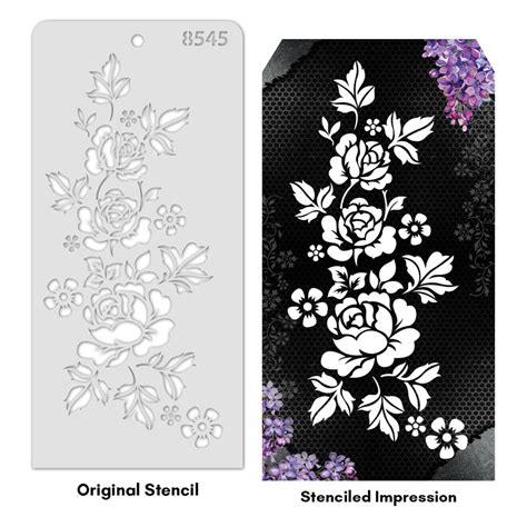 iCraft Layering Stencils - 4 x 8" - 8545| Art Lounge