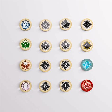 Acheter Arkham Horror: The Card Game Chaos Tokens and Token Bag - Gamegenic
