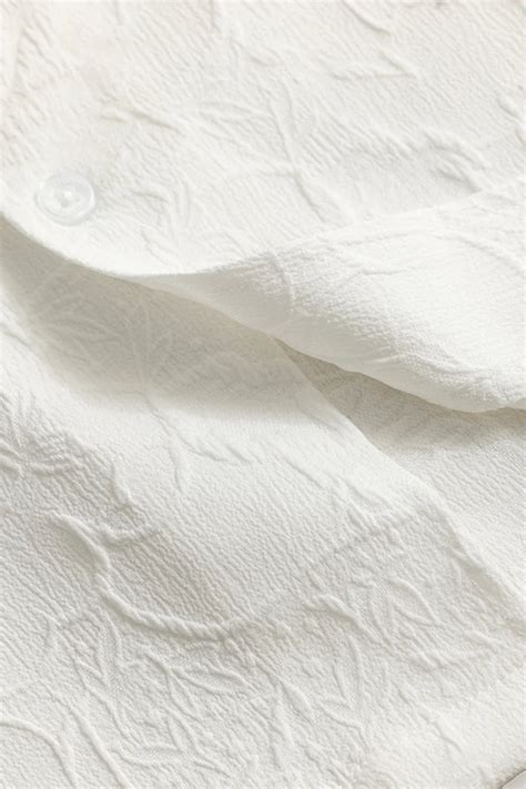 Buy Men's Birch Textured White Shirt Online | SNITCH