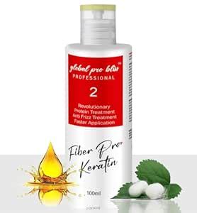 Global Pro Bliss Fiber Pro + Protein Keratin Treatment KT - 100ml ...