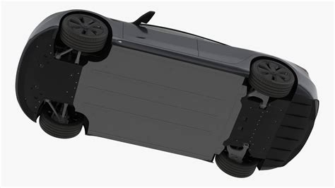 3D Tesla Model 3 2024 Stealth Grey Lights On | 3D Molier International