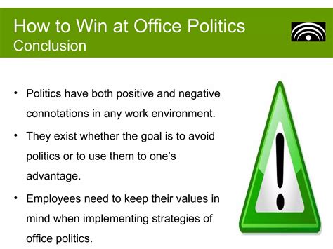 How to Deal with Office Politics | PPT