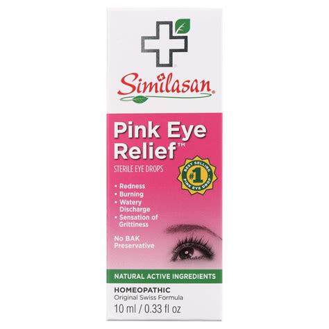 Are Sterile Eye Drops Good For Pink Eye at James Tarvin blog