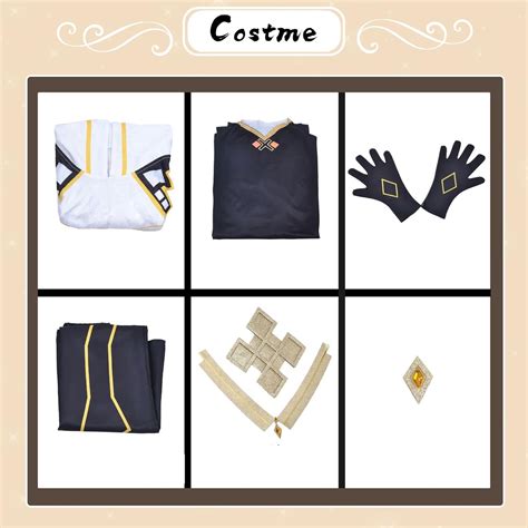 Anime Game Genshin Impact Liyue Zhongli Cosplay India | Ubuy