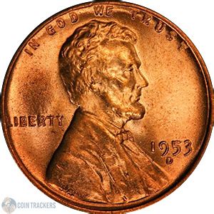 1953 P Wheat Penny Value | CoinTrackers