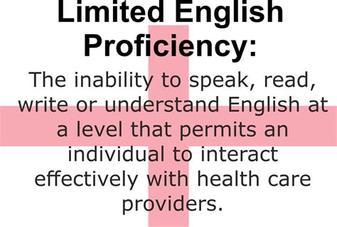 Limited English Proficiency in the ED - RCEMLearning