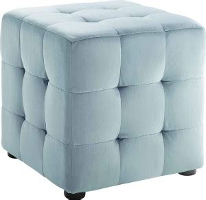TRUNK WOODS Solid Wood Cube Ottoman Price in India - Buy TRUNK WOODS ...
