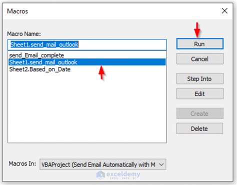 Image result for Macro Code for Sending Mail From Excel