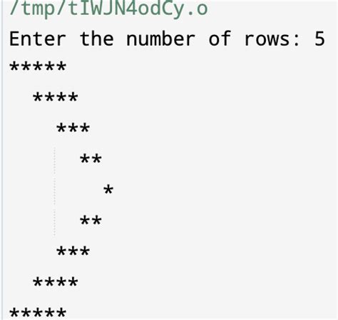 Image result for Star Patterns Center Program in JavaScript Code