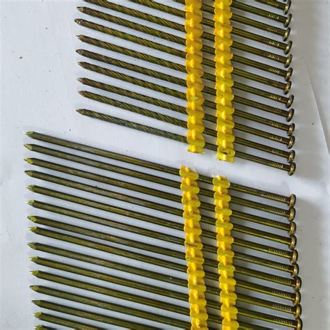 21 Degree 3-1/4X. 131 Inch Plastic Collated Framing Nails for Fencing ...