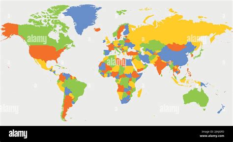 Detailed Political World Map 的图像结果