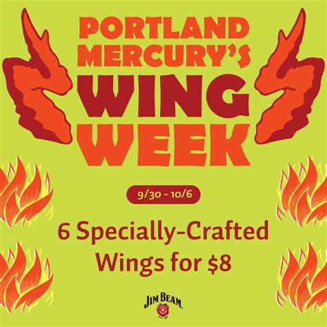 We are celebrating The Mercury's Wing Week, with one-of-a-kind chicken ...
