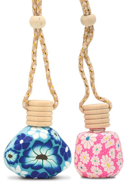 Aravi Hanging Car Perfume - Mystique Vibe and Lemongrass, 100% Natural ...