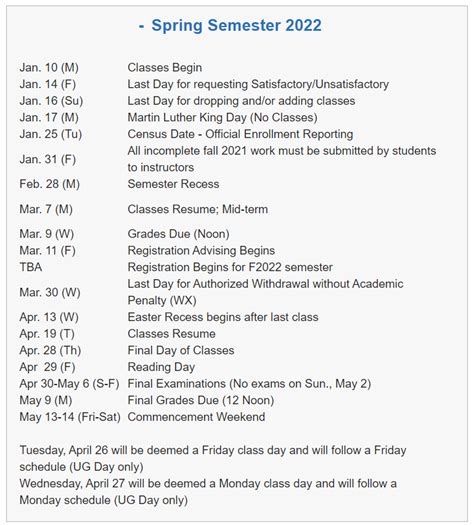 Villanova University Academic Calendar 2022-2023 [PDF]