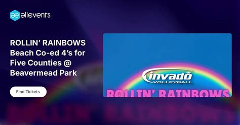 ROLLIN’ RAINBOWS Beach Co-ed 4’s for Five Counties @ Beavermead Park ...