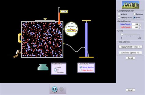 Gas Properties - Gas | Heat | Thermodynamics - PhET Interactive Simulations