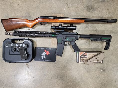 Marlin 60, Aero Precision X-15, Aero Precision X-15 Gen 2, Glock 17 Gen 4 - Premier Arms