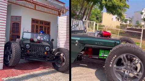 This Rat Rod Edition of an Old Jeep Looks SICK » Car Blog India