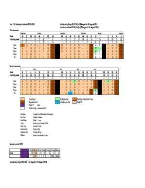 Uva Calendar - Fill Online, Printable, Fillable, Blank | pdfFiller