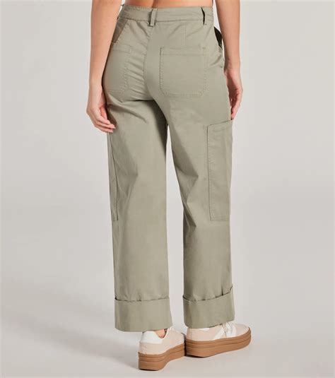 Olive Green Slacks