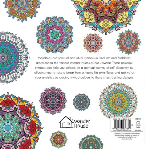 Mandala: Colouring Books for Adults with Tear Out Sheets – SCOOBOO