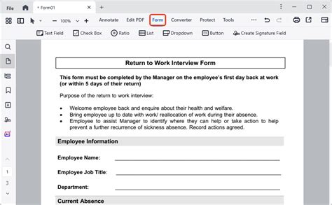 Image result for How to Create Fillable PDF From Excel