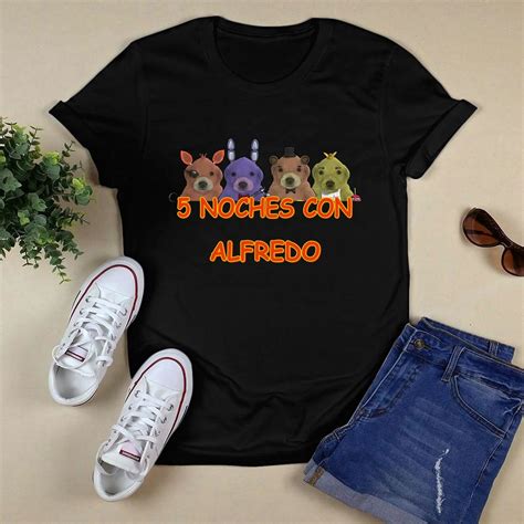 5 Noches Con Alfredo Cringey T-Shirt - Lesgusa