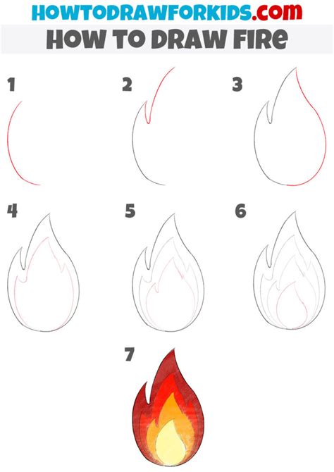 How to Darw a Fire 的图像结果