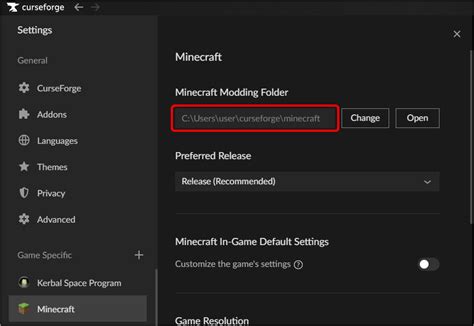+Install Forge Modloader 的图像结果