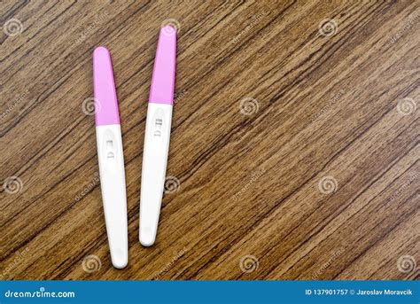 Pregnancy test progression stock image. Image of positive - 137901757