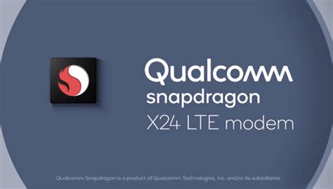 Qualcomm annuncia il modem Snapdragon X24 LTE con velocità di download ...