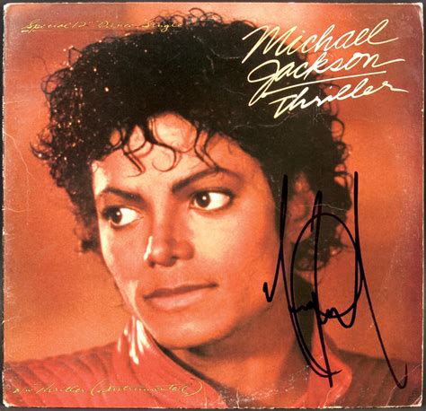 Lot Detail - Michael Jackson Signed "Thriller" Single Album