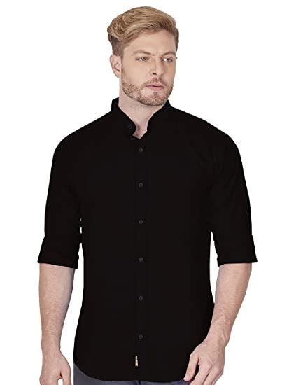 Buy VeBNoR Men's Slim Fit Stylish Full Sleeve Shirts (Multi Color) at ...