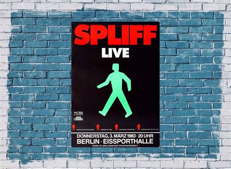 Spliff, In Concert LIVE, Berlin, 1983 - Konzertplakat, 33,00