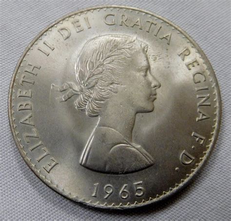 Lot - 1965 Elizabeth II Dei Gratia Regina F.D. Winston Churchill ...