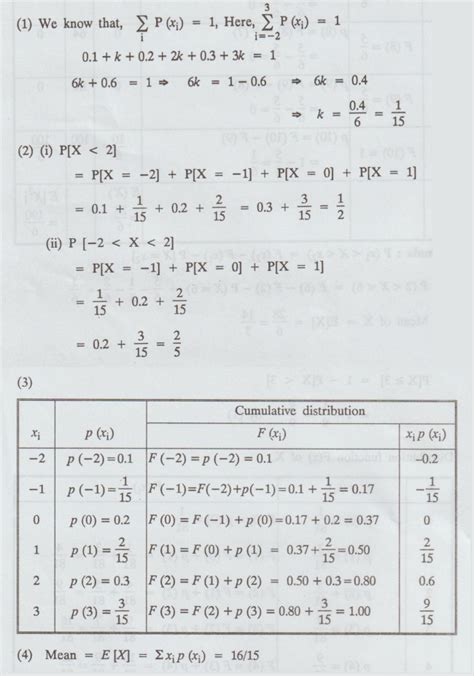 Discrete random variable: Formula, Solved Example Problems