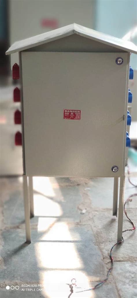 Outdoor Hut Type Distribution Panel with Powder Co | Neha Fabricators ...