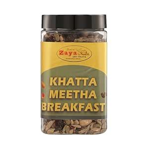 Zaya Dryfruits Khatta Meetha Breakfast Mix Nuts, Roasted Nuts,Healthy ...