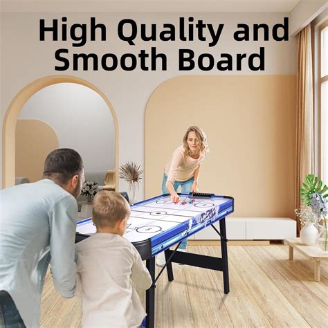 HLC Air Hockey Table Foldable 4FT/4.5FT Powered India | Ubuy