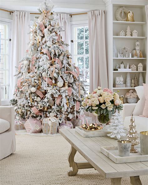 White Christmas Trees Decorating Ideas