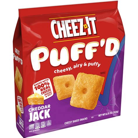 Cheez-It® Puff'd® Cheddar Jack Snacks - SmartLabel™