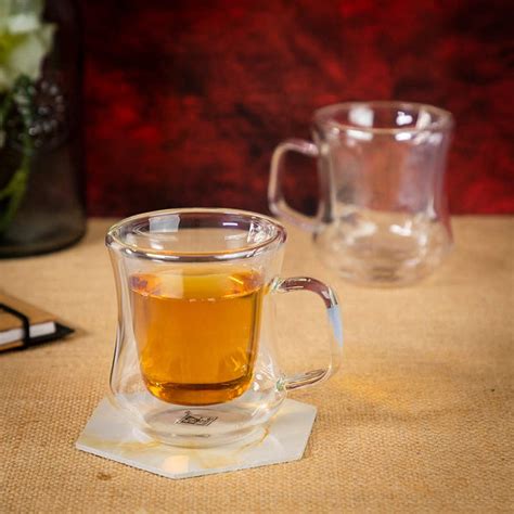 Double Wall Glass Passion Mugs (180 ml) (Pack of 4) – EZ Life