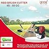 RBD Machine 50cc Sidepack Grass Cutter Machine, 4 Stroke, Lawn Grass ...