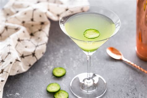 Cucumber Martini Drink at Bruce Green blog