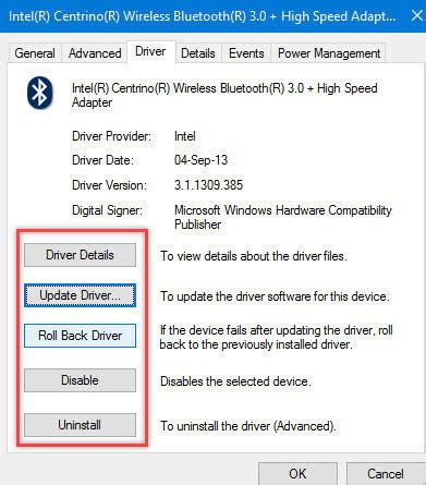 Bluetooth Problem Win 10 的图像结果
